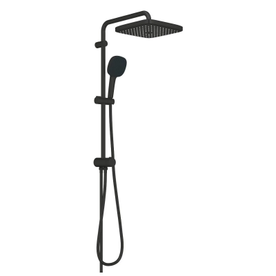 Душевая система с переключателем, без смесителя, черный Grohe Tempesta 250 Cube 269762431 Душевая система с переключателем, без смесителя, черный Grohe Tempesta 250 Cube 269762431