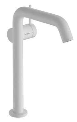 Смеситель для раковины 240, с донным клапаном, белый Hansgrohe Tecturis S 73370700