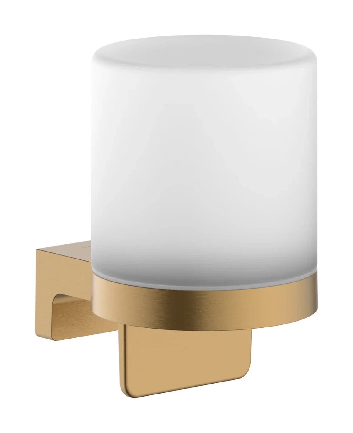 Дозатор жидкого мыла с держателем, бронза Hansgrohe AddStoris S 41765140