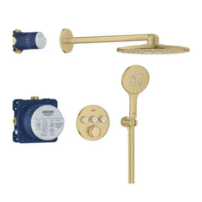 Душевая система встраиваемая, холодный рассвет матовый Grohe Grohtherm SmartControl 310 34863GN0