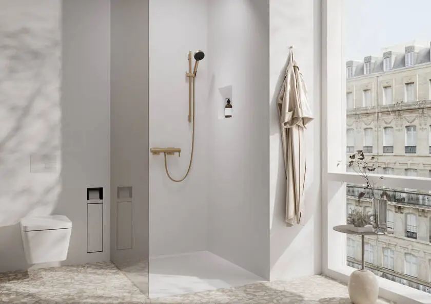 Душевая штанга 650, бронза Hansgrohe Unica S Puro 28632140