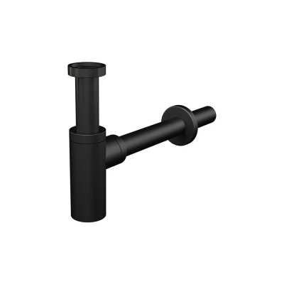 Сифон для раковины d32, круглый, черный Alcaplast Design A400BLACK Сифон для раковины d32, круглый, черный Alcaplast Design A400BLACK