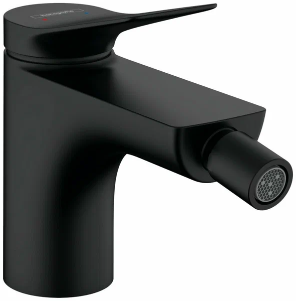 Смеситель для биде с донным клапаном, черный Hansgrohe Vivenis 75200670 | интернет-магазин Sanstore Смеситель для биде с донным клапаном, черный Hansgrohe Vivenis 75200670
