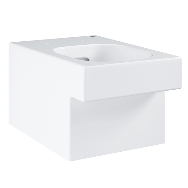 Унитаз подвесной, безободковый, с крепежами, альпин-белый Grohe Cube Ceramic 3924400H