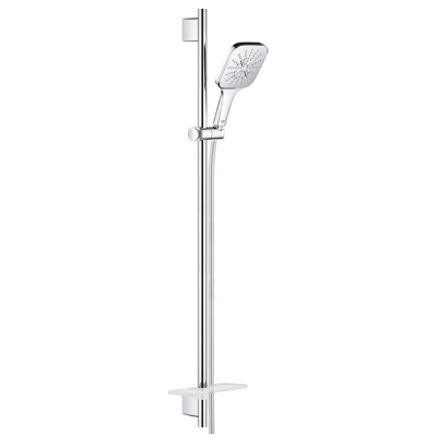 Душевой гарнитур 900, 3 вида струи, хром Grohe RainShower SmartActive 130 Cube 26586000
