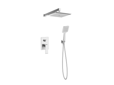 Душевая система со смесителем для душа, встраиваемая, хром ESKO Squared Chrome 6in1 SQ Душевая система со смесителем для душа, встраиваемая, хром ESKO Squared Chrome 6in1 SQ