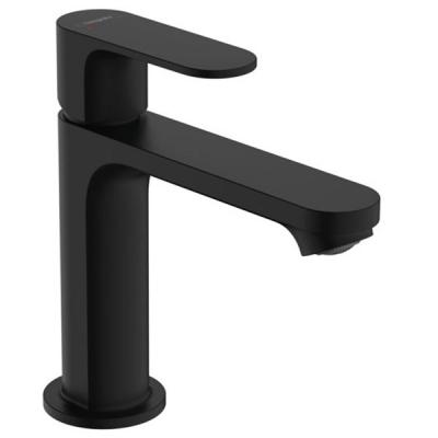 Смеситель для раковины 110, с донным клапаном, черный Hansgrohe Rebris S 72517670