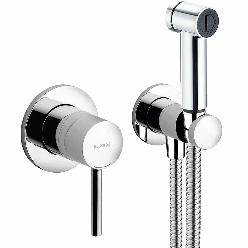 Гигиенический душ со смесителем, хром Kludi Bozz 389980576