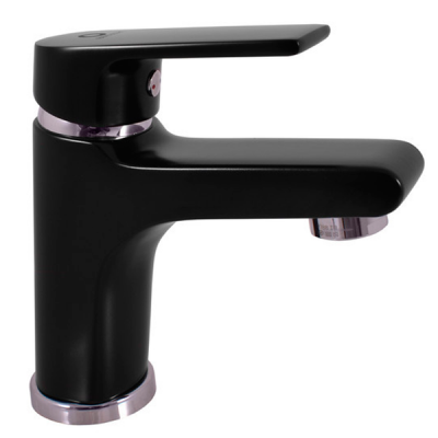 Смеситель для раковины, черный Rav Slezak Colorado CO126.5CMATC