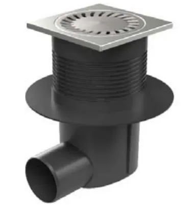 Трап точечный для пола, боковой слив MCH 433VN