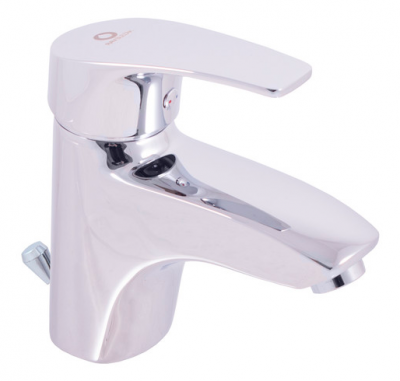 Смеситель для раковины с донным клапаном, хром Rav Slezak Kongo K027.5K