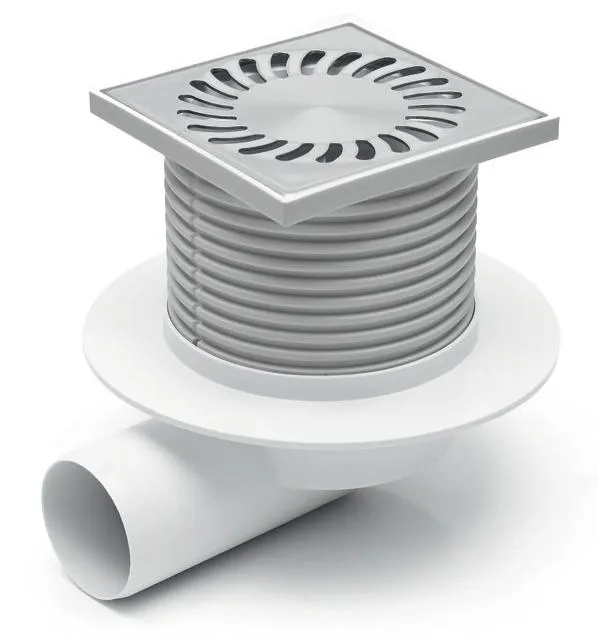 Трап точечный для пола, боковой слив MCH 411L