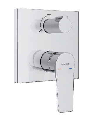 Смеситель для душа, встраиваемый, хром, JOMOO 37324-684/1B-I041