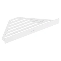 Полочка-корзинка, угловая, белая Hansgrohe AddStoris 41741700
