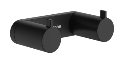 Крючок двойной, черный Hansgrohe AddStoris S 41785670