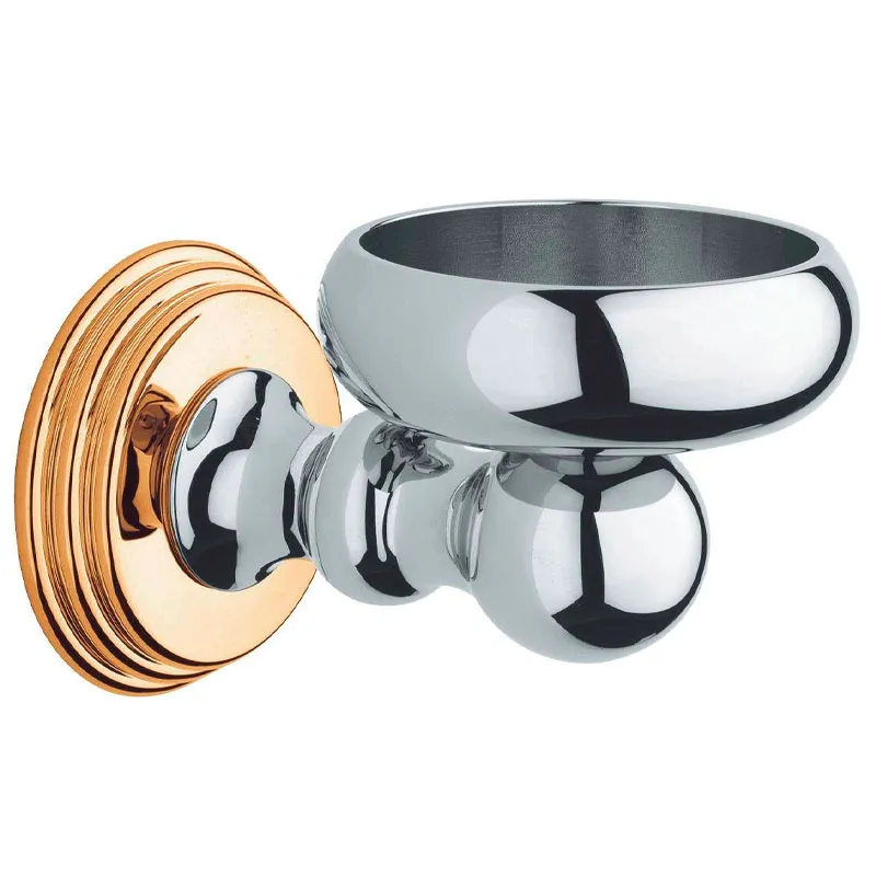 Держатель для стакана, хром/золото Grohe Sinfonia 40043IG0