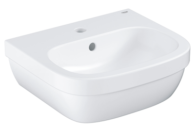 Мини-раковина настенная 45, альпин-белый Grohe Euro Ceramic 39324000 Мини-раковина настенная 45, альпин-белый Grohe Euro Ceramic 39324000
