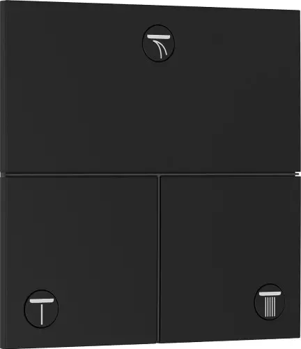 Термостат для душа, встраиваемый, черный Hansgrohe ShowerSelect Comfort E 15573670