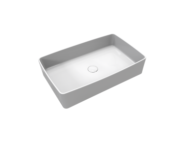 Раковина накладная 57, белая JOMOO 12719-1/01K-I011