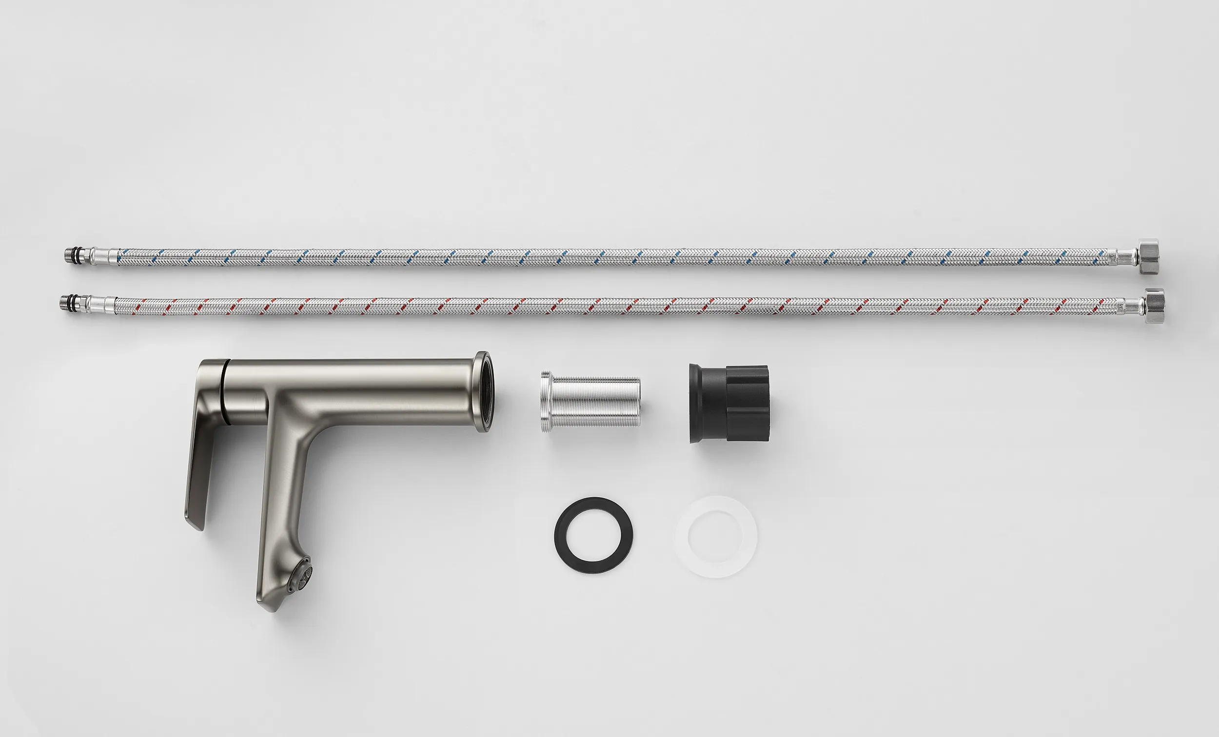 Смеситель для раковины, серый SSWW SATM015A-GA0-1