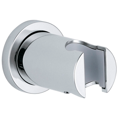 Держатель для душа, настенный, с круглой розеткой, хром Grohe Rainshower 27074000 Держатель для душа, настенный, с круглой розеткой, хром Grohe Rainshower 27074000