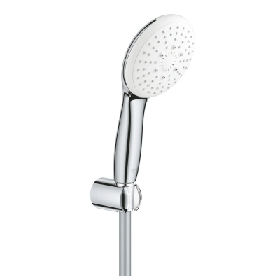 Ручной душ с держателем и шлангом, 3 вида струи, хром Grohe Tempesta 110 27849003 Ручной душ с держателем и шлангом, 3 вида струи, хром Grohe Tempesta 110 27849003
