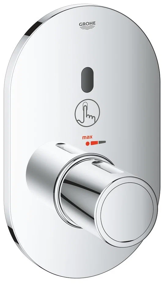 Термостат для душа, внешняя часть, сенсорный, хром Grohe Eurosmart Cosmopolitan E 36456000