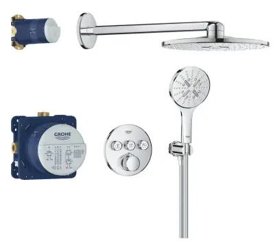 Душевая система встраиваемая, хром Grohe Rainshower SmartActive 310 Grohtherm SmartControl 34863000 Душевая система встраиваемая, хром Grohe Rainshower SmartActive 310 Grohtherm SmartControl 34863000