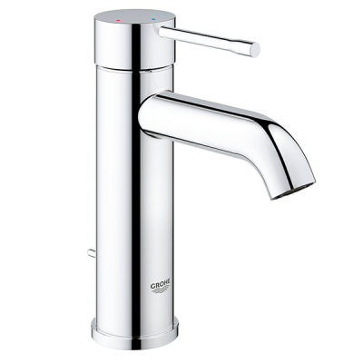 Смеситель для раковины с донным клапаном, размер S, хром Grohe Essence 23591001