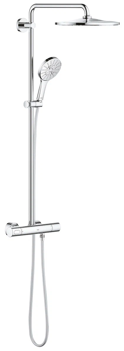 Душевая система с термостатом для душа, хром Grohe Rainshower SmartActive 310 26647000