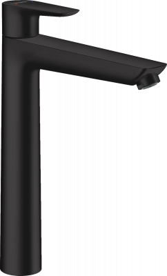 Смеситель для раковины 240, с донным гарнитуром, черный Hansgrohe Talis E 71716670