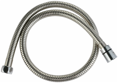 Душевой шланг 1000-1500, металлический, растяжной, хром ESKO SSH1