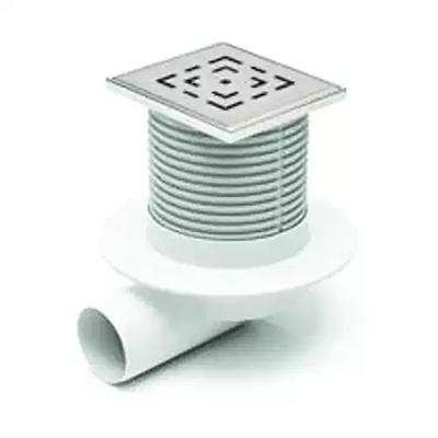 Трап точечный для пола, боковой слив MCH 411