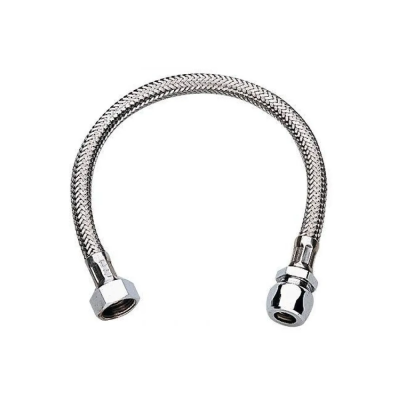 Гибкий шланг высокого давления 3/8, цанговый зажим, хром Grohe 45120000