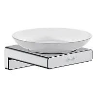 Мыльница с держателем, хром Hansgrohe AddStoris 41746000