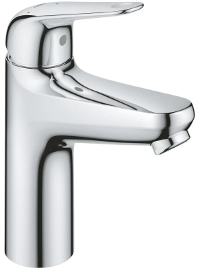 Смеситель для раковины с донным клапаном, размер M, хром Grohe Euroeco CoolStart 24269001