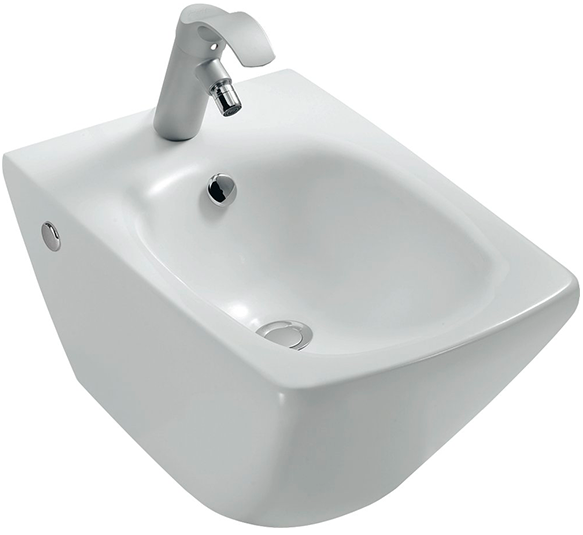 E1298-00 ESCALE Подвесное биде 60х37см Белый