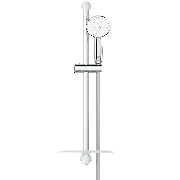 Душевой гарнитур, 4 вида струи, хром Grohe Tempesta New Rustic 27609001 – магазин сантехники Sanstore Душевой гарнитур, 4 вида струи, хром Grohe Tempesta New Rustic 27609001