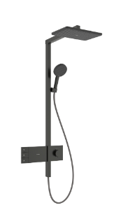 Душевая система с термостатом для душа, шлиф.черный хром Hansgrohe Raindance Alive Q 24591340