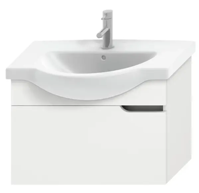 Тумба под раковину 71, подвесная, белая Jika Mio 4341311715001