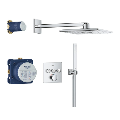 Душевая система встраиваемая, хром Grohe Rainshower SmartActive 310 Grohtherm SmartControl 34873000 Душевая система встраиваемая, хром Grohe Rainshower SmartActive 310 Grohtherm SmartControl 34873000