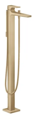 Смеситель для ванны, напольный, бронза Hansgrohe Metropol 32532140 Смеситель для ванны, напольный, бронза Hansgrohe Metropol 32532140