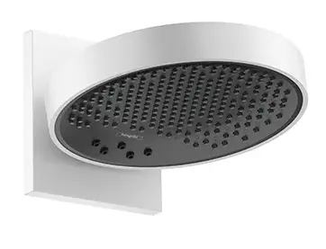 Верхний душ 360, с настенным креплением, белый Hansgrohe Rainfinity 26230700