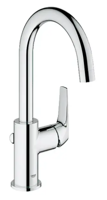 Смеситель для раковины, высокий излив, хром Grohe BauFlow 23086000