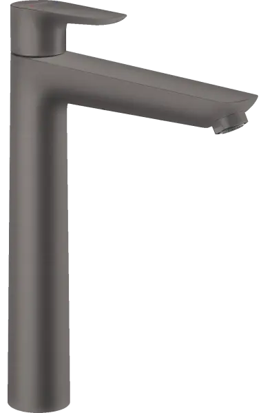 Смеситель для раковины 240, с донным клапаном, шлиф.черный хром Hansgrohe Talis E 71716340