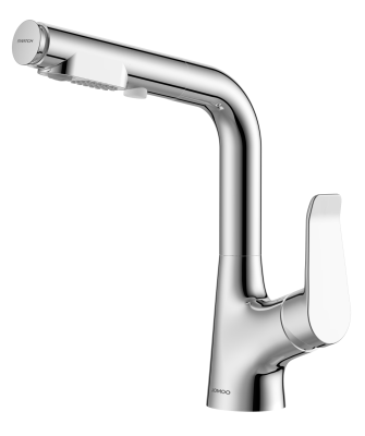 Смеситель для раковины, выдвижной излив, хром JOMOO 32394-649/1B-Z