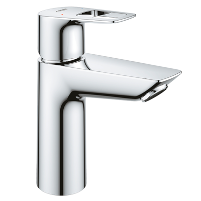 Смеситель для раковины, гладкий корпус, размер M, хром Grohe BauLoop 23917001