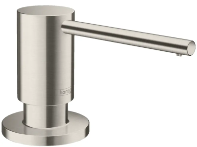 Дозатор жидкого мыла, встраиваемый, нерж.сталь Hansgrohe 40438800 Дозатор жидкого мыла, встраиваемый, нерж.сталь Hansgrohe 40438800