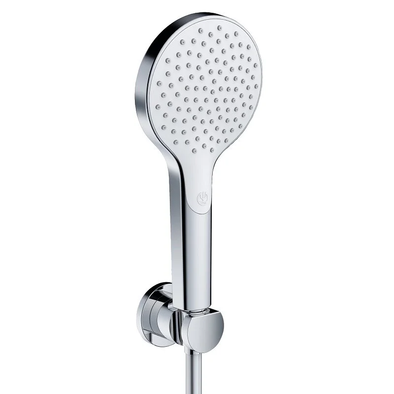 Ручной душ с держателем и шлангом, хром Kludi Dive 6895005-00