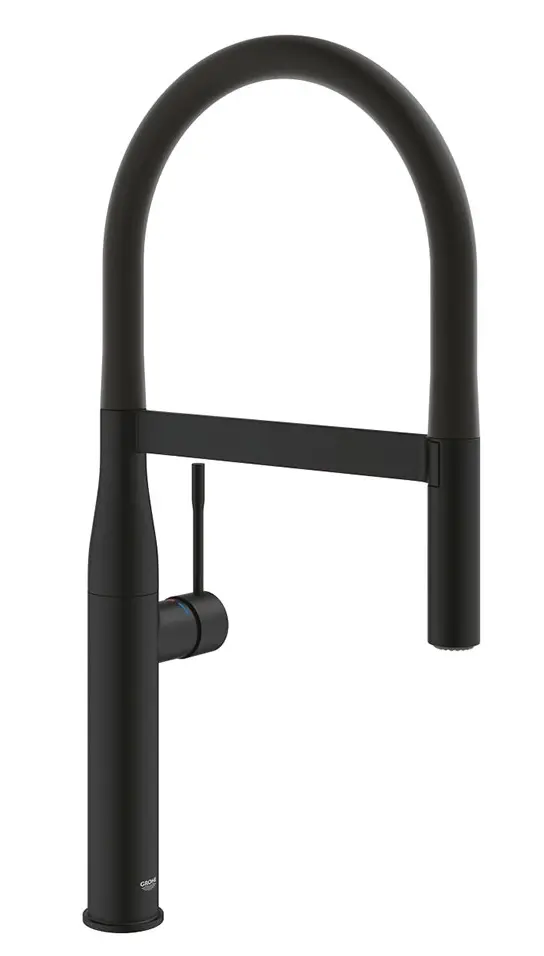 Смеситель для кухни, фантомный черный Grohe Essence 30503KF0 | интернет-магазин Sanstore Смеситель для кухни, фантомный черный Grohe Essence 30503KF0